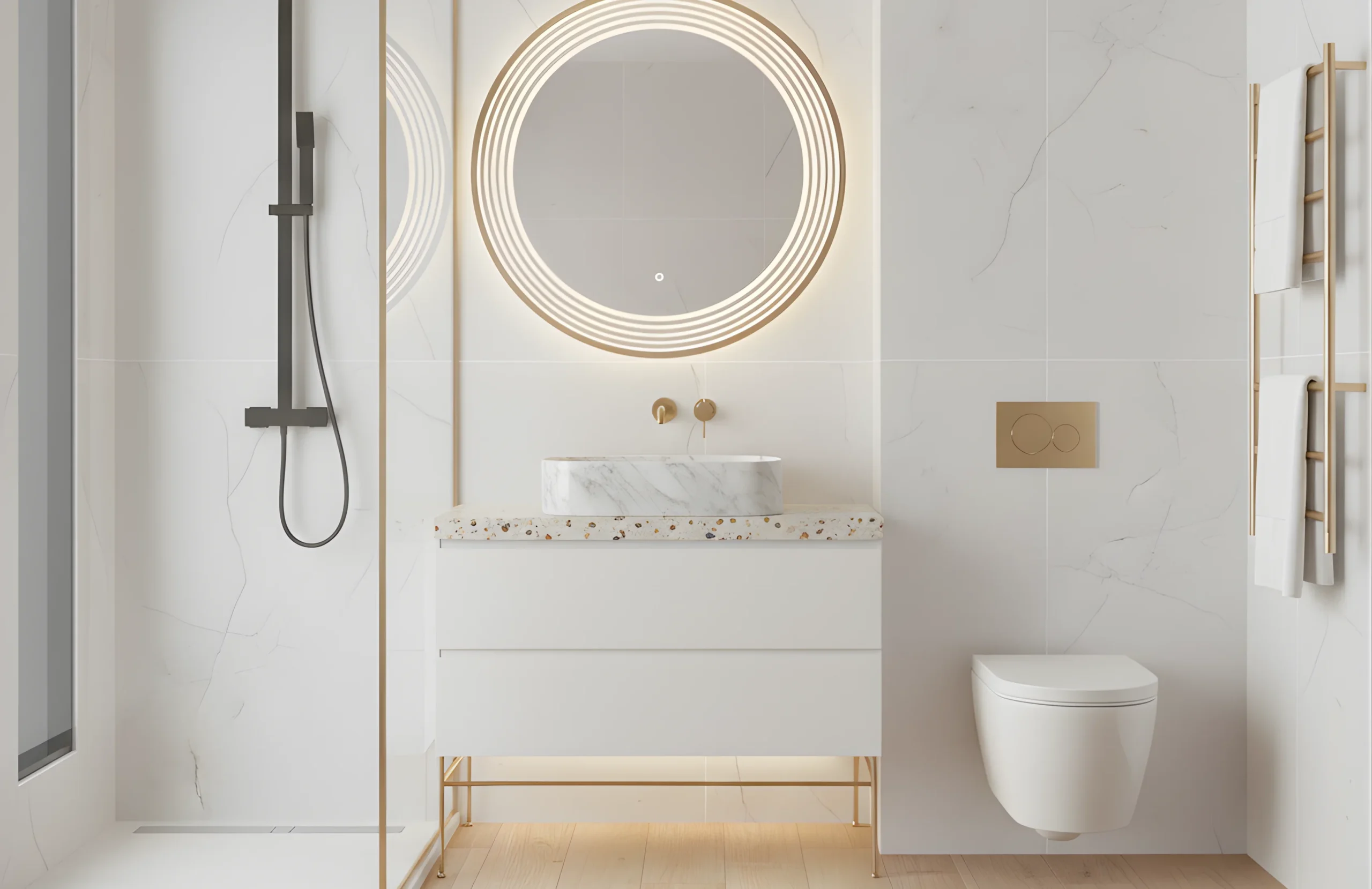 The Soul Ceramics - BathroomWare - Commode Wall Hang And Vanity